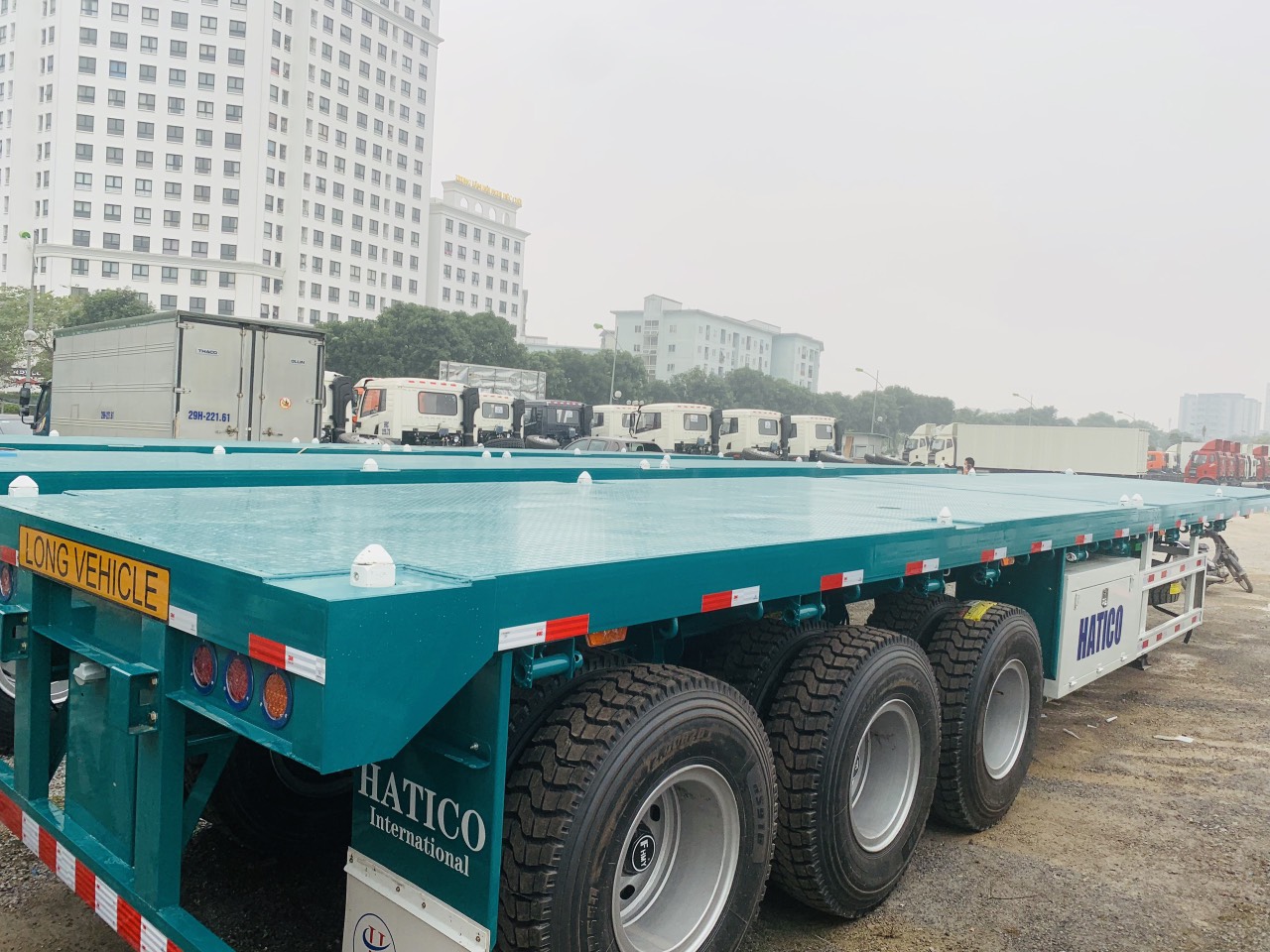 MOOC SÀN HATICO 40F 12,4M LỐP 1200R20 MOOC SÀN HATICO 40F 12,4M LỐP 1200R20